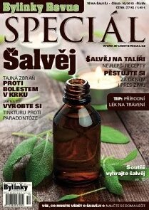 Obálka e-magazínu Speciál bylinky 10/13 šalvěj