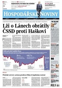 Obálka e-magazínu Hospodářské noviny 212 - 31.10.2013