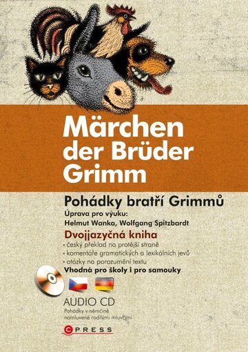 Obálka knihy Pohádky bratří Grimmů - Märchen der Brüder Grimm