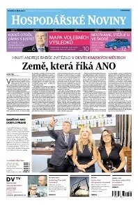 Obálka e-magazínu Hospodářské noviny 200 - 13.10.2014