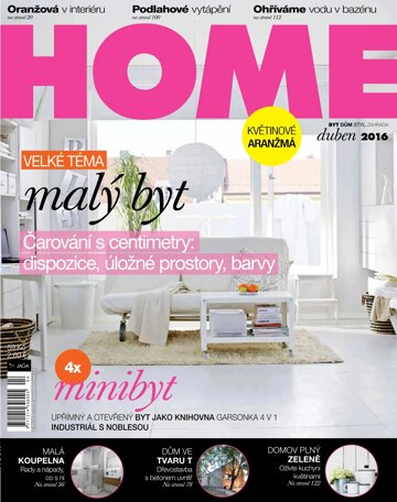 Obálka e-magazínu HOME 4/2016