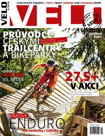 Obálka e-magazínu Velo 5 /2016