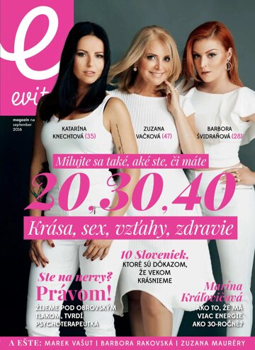 Obálka e-magazínu EVITA magazín 9/2016