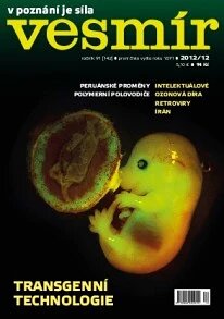 Obálka e-magazínu Vesmír 12/2012