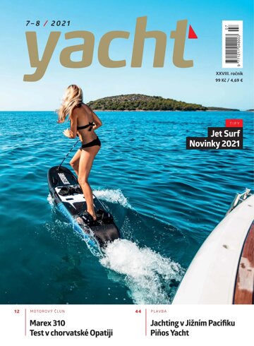 Obálka e-magazínu Yacht 7-8/2021