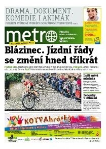 Obálka e-magazínu deník METRO 29.5.2013