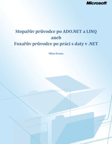 Obálka knihy Stopařův průvodce po ADO.NET a LINQ