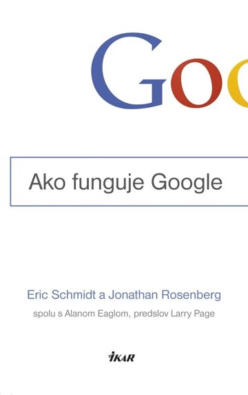 Obálka knihy Ako funguje Google
