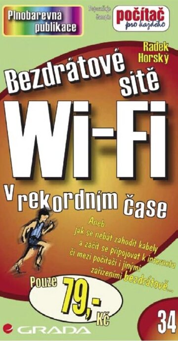 Obálka knihy Bezdrátové sítě Wi-Fi