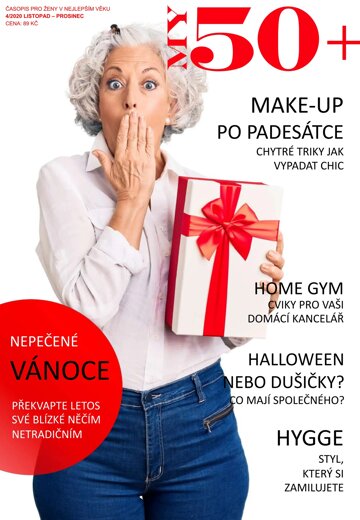 Obálka e-magazínu My50+ listopad-prosinec 2020