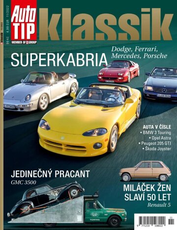 Obálka e-magazínu Auto TIP Klassik 11/2022
