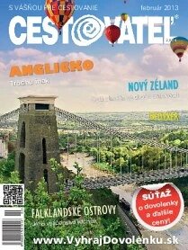 Obálka e-magazínu Cestovateľ 2/2013