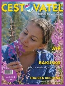 Obálka e-magazínu Cestovateľ 4/2014