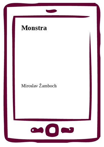 Obálka knihy Monstra