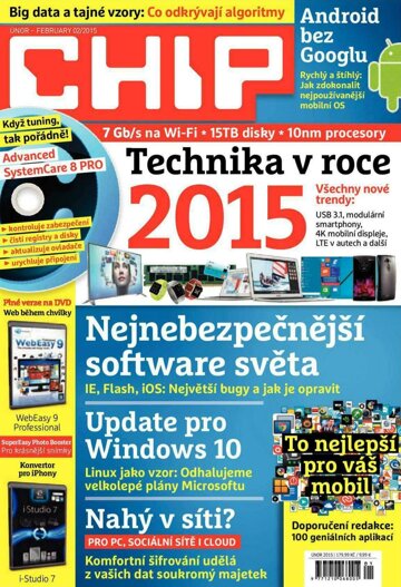 Obálka e-magazínu CHIP 2/2015