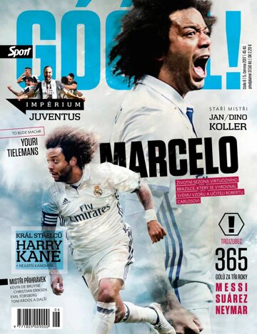 Obálka e-magazínu Sport Goool! 6/2017