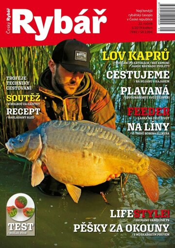 Obálka e-magazínu Český rybář 5/2019
