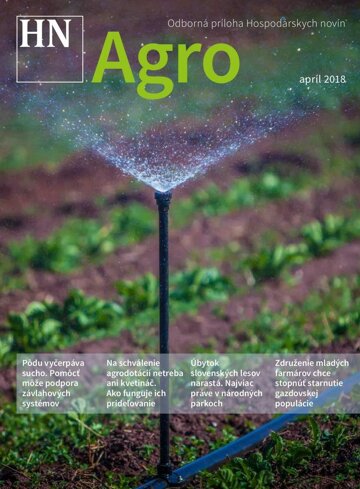 Obálka e-magazínu Prílohy HN Agro - apríl 2018