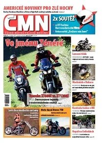 Obálka e-magazínu ČESKÉ MOTOCYKLOVÉ NOVINY 4/2011