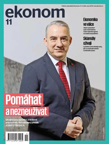 Obálka e-magazínu Ekonom 11 - 10.3.2022