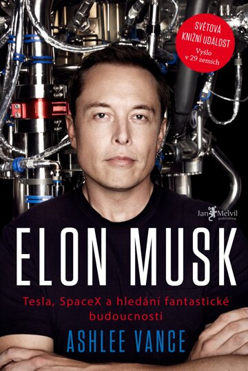 Obálka knihy Elon Musk