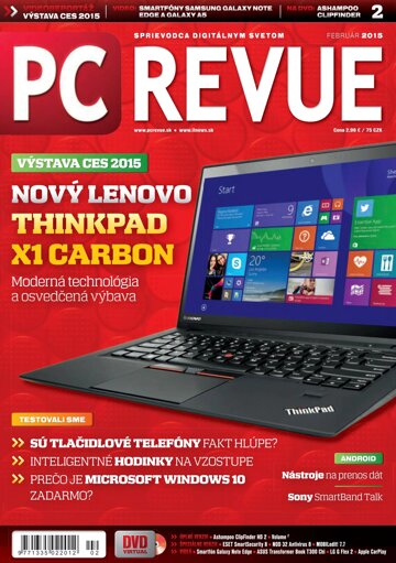 Obálka e-magazínu PC REVUE 2/2015