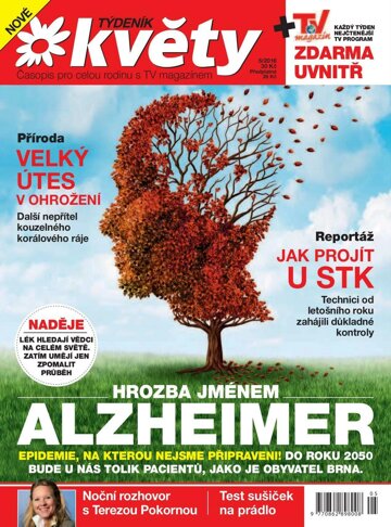Obálka e-magazínu Týdeník Květy 5/2016