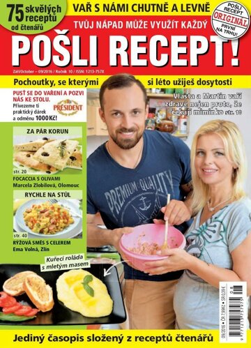 Obálka e-magazínu Pošli recept 9/2016