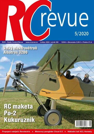 Obálka e-magazínu RC revue 5/2020