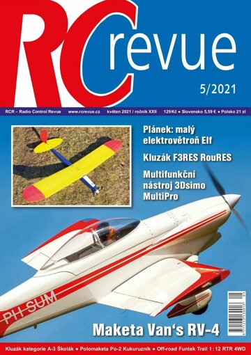 Obálka e-magazínu RC revue 5/2021