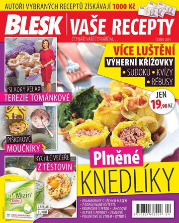 Obálka e-magazínu BLESK VAŠE RECEPTY 4/2024
