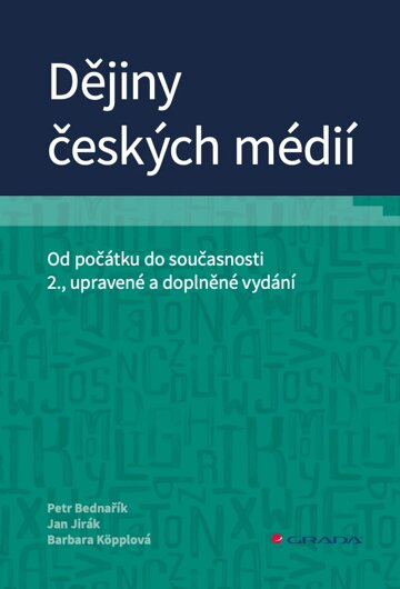 Obálka knihy Dějiny českých médií