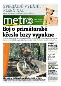 Obálka e-magazínu METRO XXL Plzeň 11.6.2014