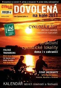 Obálka e-magazínu Cykloturistika Dovolená na kole 2011