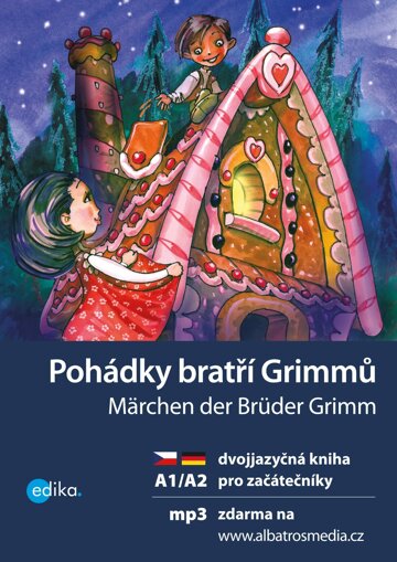 Obálka knihy Pohádky bratří Grimmů A1/A2
