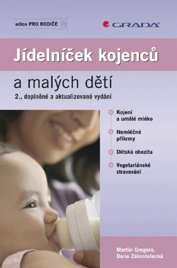 Obálka knihy Jídelníček kojenců a malých dětí