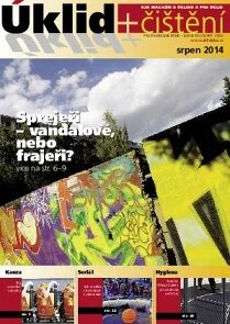 Obálka e-magazínu Úklid plus čištění srpen 2014
