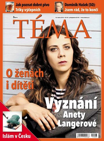 Obálka e-magazínu TÉMA 16.1.2015