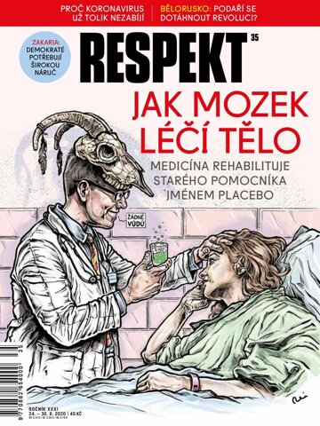 Obálka e-magazínu Respekt 35/2020