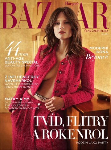Obálka e-magazínu Harper’s Bazaar 10/2021
