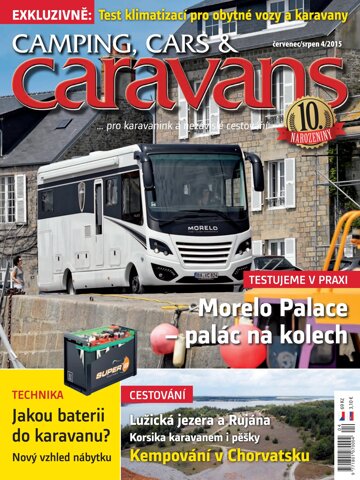 Obálka e-magazínu Camping, Cars & Caravans 4/2015