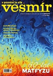 Obálka e-magazínu Vesmír 9/2012