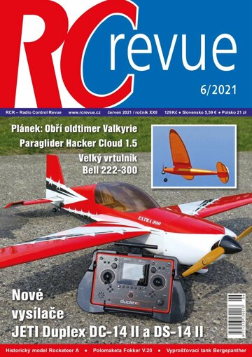 Obálka e-magazínu RC revue 6/2021
