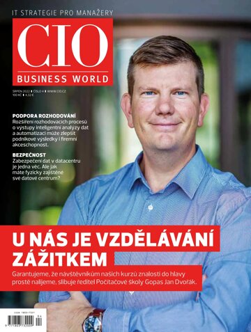 Obálka e-magazínu CIO Business World 4/2022