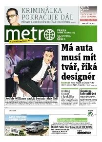 Obálka e-magazínu deník METRO 28.4.2014