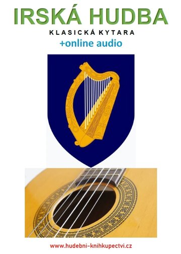 Obálka knihy Irská hudba - Klasická kytara (+online audio)