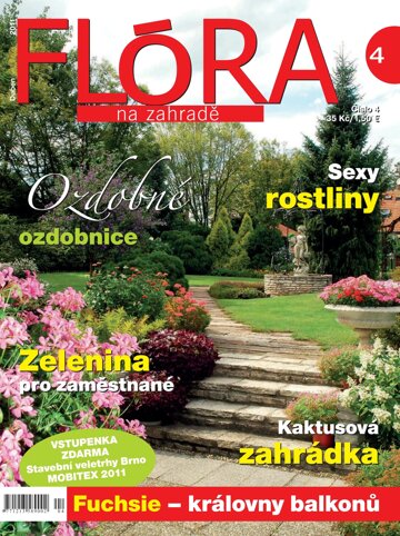 Obálka e-magazínu Flóra na zahradě na zahradě 4/2011
