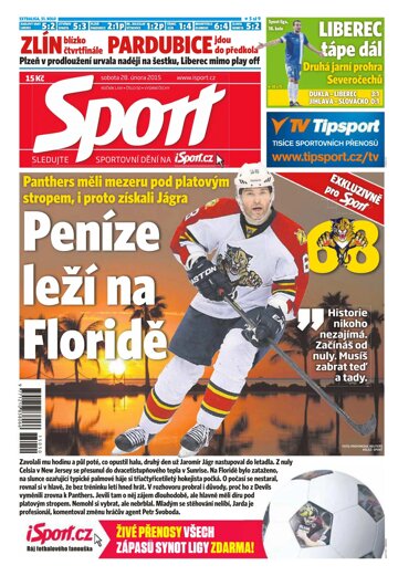 Obálka e-magazínu Sport 28.2.2015