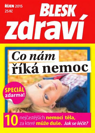 Obálka e-magazínu Příloha Blesk Zdraví speciál - 9/2015