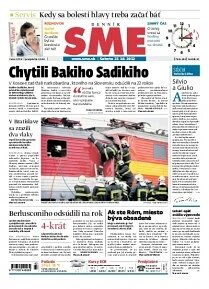 Obálka e-magazínu SME 27.10.2012